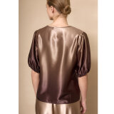 Love&divine ( Dame ) - LOVE&DIVINE - LOVE1403 | BLUSE 804 BROWN COMB. Love&divine ( Dame ) - LOVE&DIVINE - LOVE1403 | BLUSE 804 BROWN COMB.