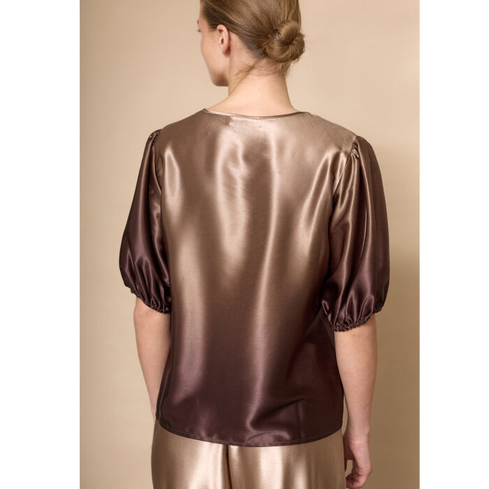 Love&divine ( Dame ) - LOVE&DIVINE - LOVE1403 | BLUSE  804 BROWN COMB.