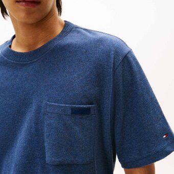 Tommy Hilfiger  - Tommy Hilfiger - Premium essential tee | T-shirt Heathered Blue