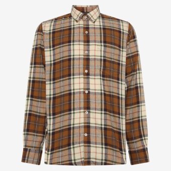 Signal - Signal - Bruce check shirt | Skjorte Brown Otter