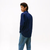 Tommy Hilfiger - Tommy Hilfiger - Flannel indigo shirt | Skjorte Dark Blue Indigo Tommy Hilfiger - Tommy Hilfiger - Flannel indigo shirt | Skjorte Dark Blue Indigo