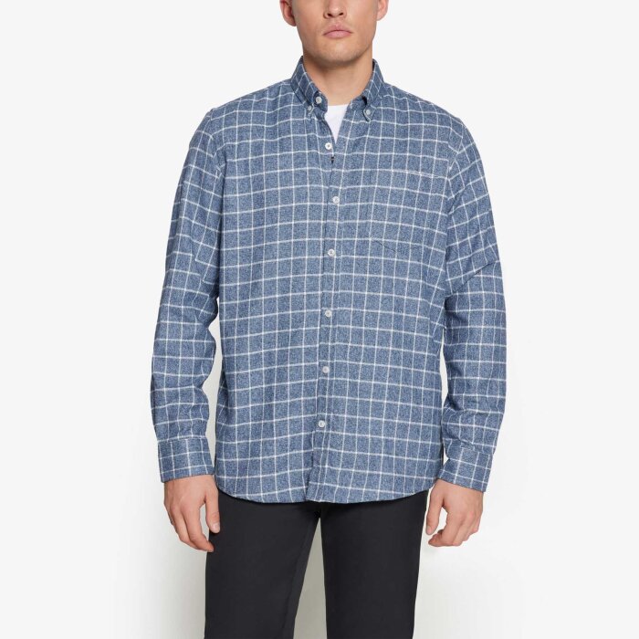Signal - Signal - Berry grid shirt | Skjorte Blue autumn