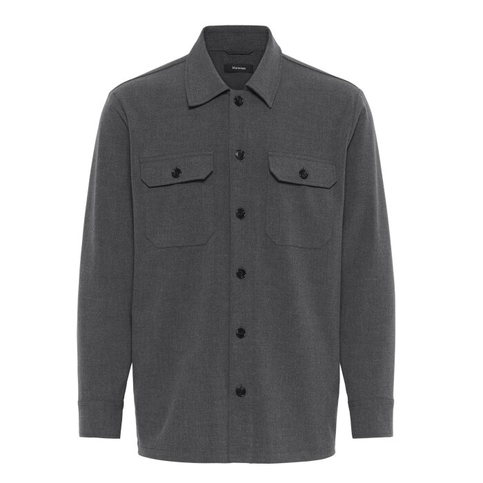 Matinique - Matinique - Damo | Overshirt Medium Grey