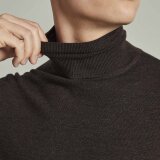 Matinique - Matinique - Parcusman rollneck | Rullekrave Strik Dark Brown