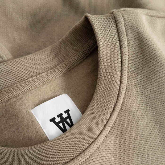 Double A by Wood Wood - Wood Wood Double A - Noel | Sweatshirt Greige
