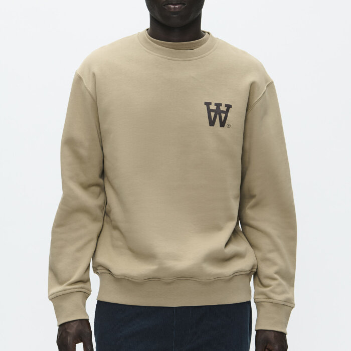 Double A by Wood Wood - Wood Wood Double A - Noel | Sweatshirt Greige