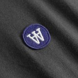 Double A by Wood Wood - Wood Wood - Ace | T-shirt Gray Pinstripe Double A by Wood Wood - Wood Wood - Ace | T-shirt Gray Pinstripe