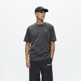 Double A by Wood Wood - Wood Wood - Ace | T-shirt Gray Pinstripe Double A by Wood Wood - Wood Wood - Ace | T-shirt Gray Pinstripe