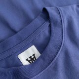 Double A by Wood Wood - Wood Wood - Liam AA chest  T-shirt Skipper Blue