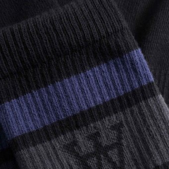 Double A by Wood Wood - Wood Wood - Kyle 2 pack socks | Tennissokker Black Moon