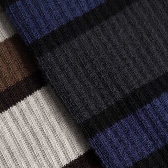 Double A by Wood Wood - Wood Wood - Kyle 2 pack socks | Tennissokker Black Moon