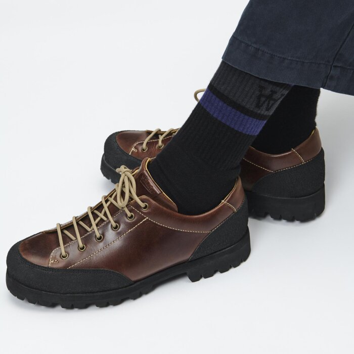 Double A by Wood Wood - Wood Wood - Kyle 2 pack socks | Tennissokker Black Moon