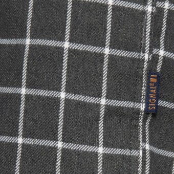 Signal - Signal - Berry grid shirt | Skjorte Black