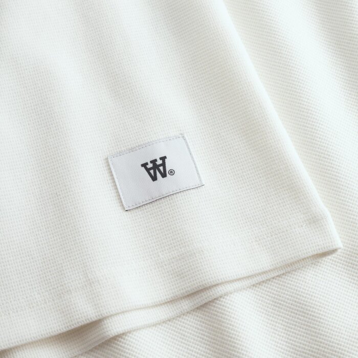 Double A by Wood Wood - Wood Wood - Hendrix crew neck | T-shirt Clear Cream