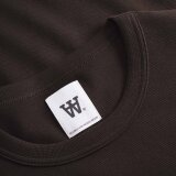 Double A by Wood Wood - Wood Wood - Hendrix crew neck | T-shirt Chocolate Tort