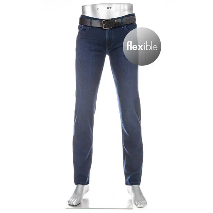 Alberto - Alberto - Pipe tencel denim T400 | Jeans 1662 890 Navy