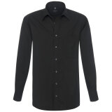 Eterna - Eterna - 1100 E187 | Comfort Fit Skjorte Hvid & Sort