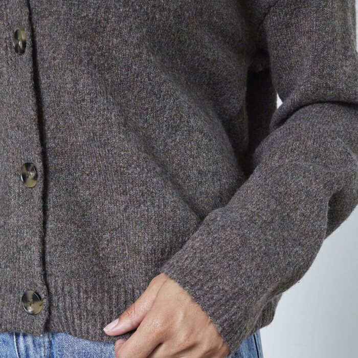 Sisters Point ( Dame ) - SISTERS POINT - LUCA-CA | CARDIGAN 201 BROWN MEL.