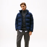 Tommy Hilfiger - Tommy Hilfiger - Down stand puffer jacket | Vindjakke Desert Sky Tommy Hilfiger - Tommy Hilfiger - Down stand puffer jacket | Vindjakke Desert Sky