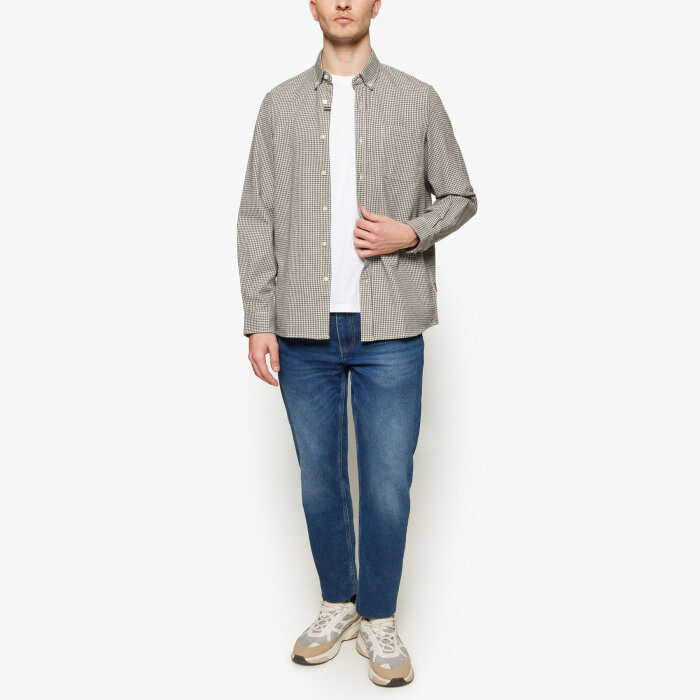 Signal - Signal - Blair mini check shirt | Skjorte Black