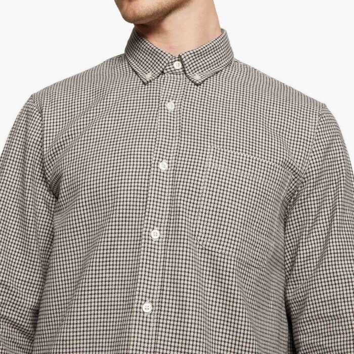 Signal - Signal - Blair mini check shirt | Skjorte Black