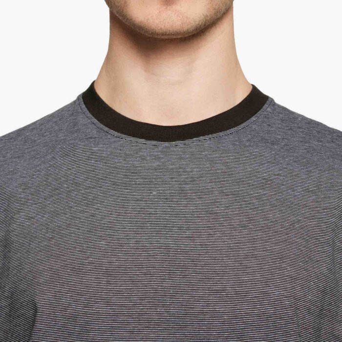 Signal - Signal - Yann mini stripe tee | T-shirt Beluga Green