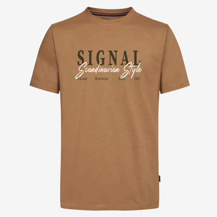 Signal - Signal - Eric Gavin tee | T-shirt Brown Otter 