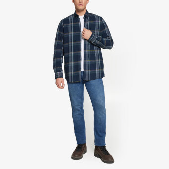 Signal - Signal - Bruce check shirt | Skjorte Deep Marine 