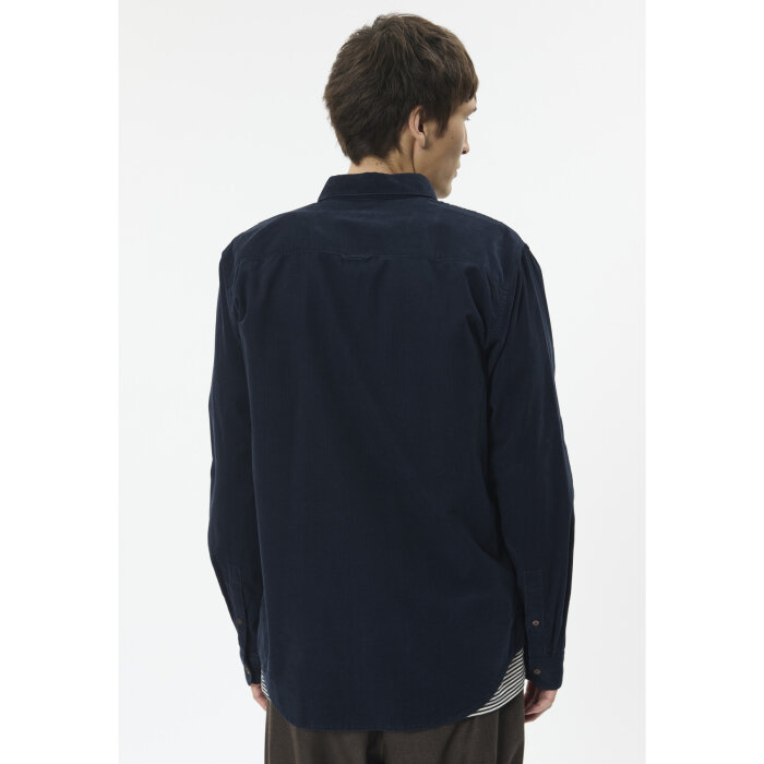 Matinique - Matinique - Trostol Fløjl shirt | Skjorte Dark Navy