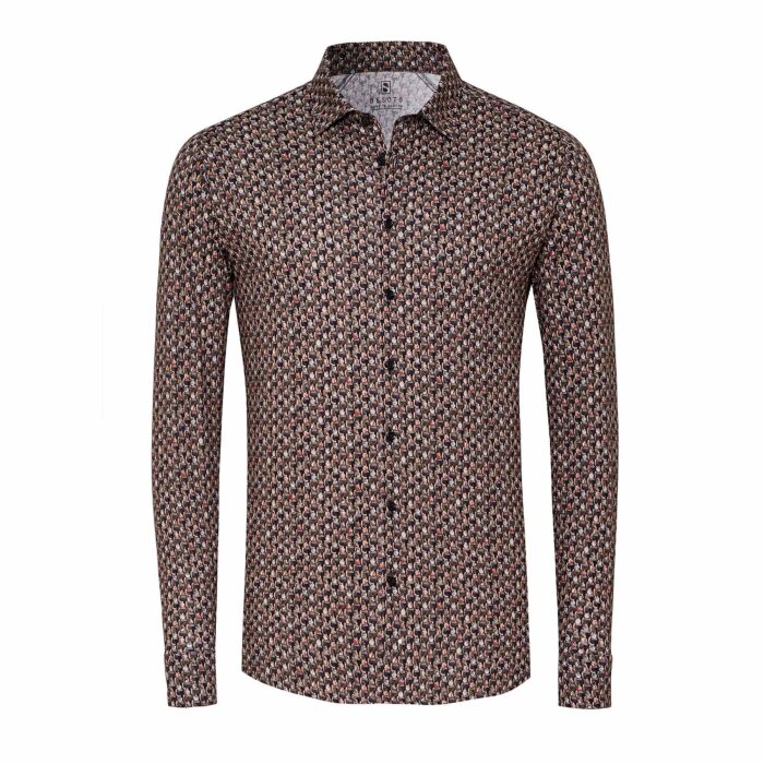 Desoto - Desoto - 78328-3 849 | Jersey Skjorte Rusty Bubbles 