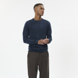 Matinique - Matinique - Petro pullover | Strik Insignia Blue