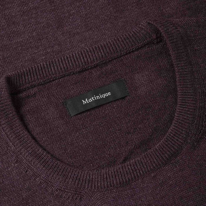Matinique - Matinique - Petro pullover | Strik Claret 