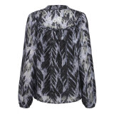 Pulz Jeans ( Dame )  - PULZ - PZANN BLOUSE | SKJORTE BLACK BEAUTY