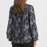 Pulz Jeans ( Dame )  - PULZ - PZANN BLOUSE | SKJORTE BLACK BEAUTY