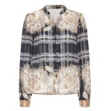 Pulz Jeans ( Dame )  - PULZ - PZVANYA SHIRT | SKJORTE BLACK BEAUTY