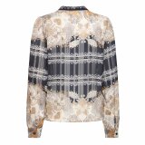 Pulz Jeans ( Dame )  - PULZ - PZVANYA SHIRT | SKJORTE BLACK BEAUTY