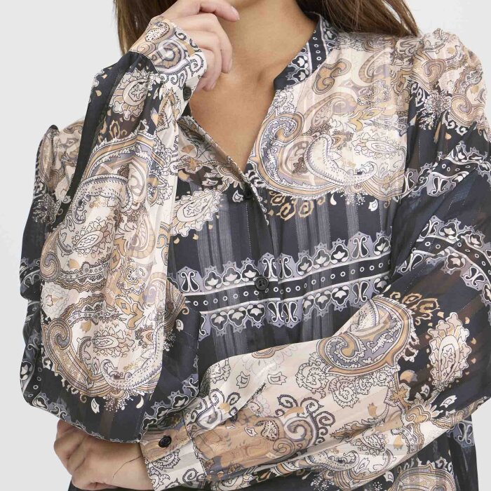 Pulz Jeans ( Dame )  - PULZ - PZVANYA SHIRT | SKJORTE BLACK BEAUTY