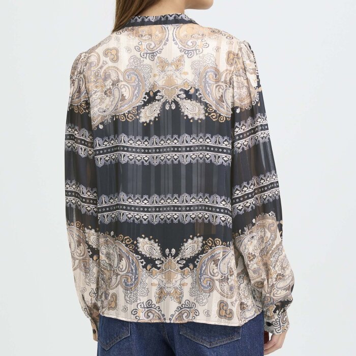 Pulz Jeans ( Dame )  - PULZ - PZVANYA SHIRT | SKJORTE BLACK BEAUTY