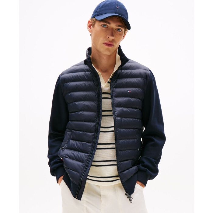 Tommy Hilfiger  - Tommy Hilfiger - Mix Media Stand | Jakke Desert Sky