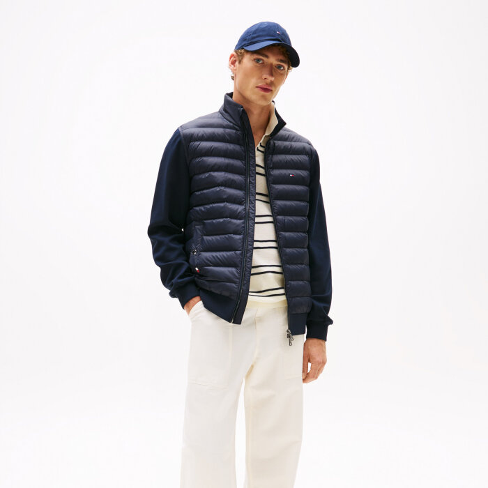 Tommy Hilfiger  - Tommy Hilfiger - Mix Media Stand | Jakke Desert Sky