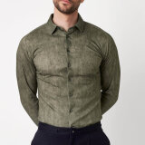 Desoto - Desoto - 88728-3 612 | Jersey Skjorte Light Green Corduroy Desoto - Desoto - 88728-3 612 | Jersey Skjorte Light Green Corduroy