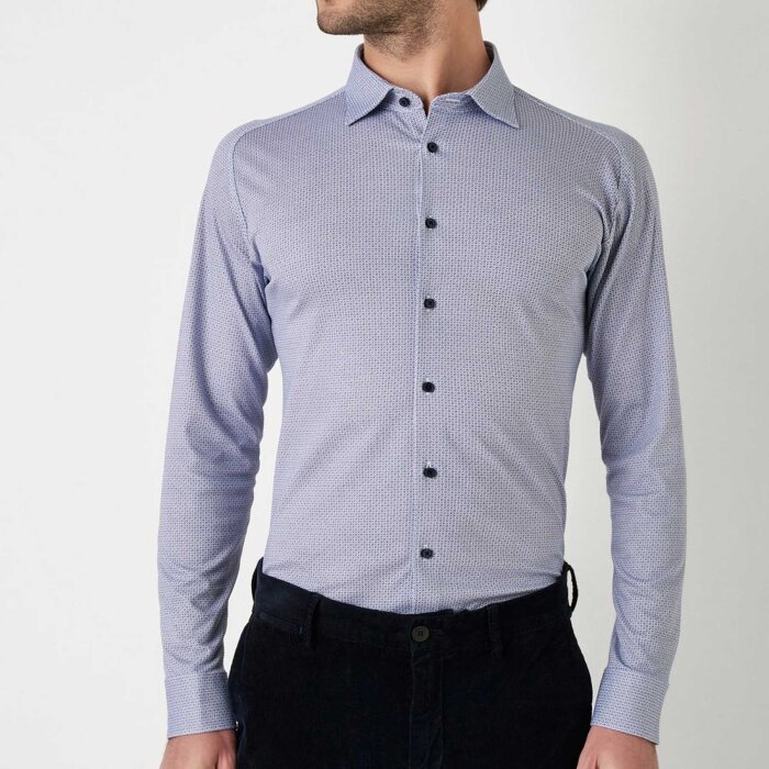 Desoto - Desoto - 77128-3 154 | Jersey Skjorte Royal Blue Composi