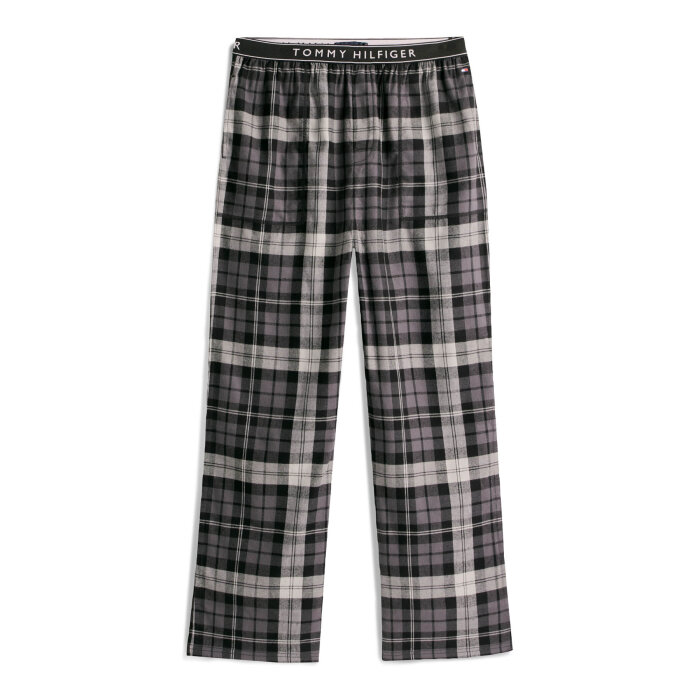 Tommy Hilfiger  - Tommy Hilfiger - Flannel pyjamas pants | Pyjamasbuks Black Tartan