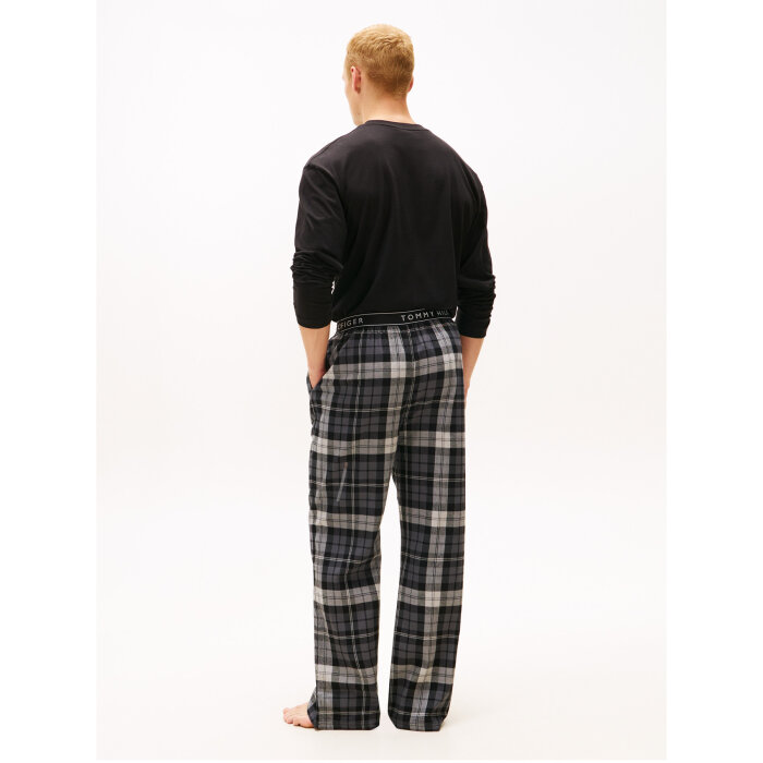 Tommy Hilfiger  - Tommy Hilfiger - Flannel pyjamas pants | Pyjamasbuks Black Tartan