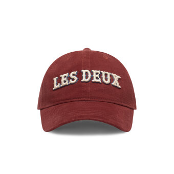 LES DEUX - Les Deux - Colourful dad cap | Kasket Fired Brick Red