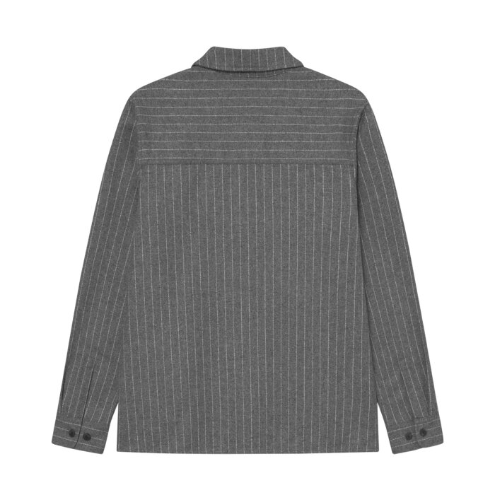 LES DEUX - Les Deux - Layton | Overshirt Grey Melange