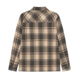 LES DEUX - Les Deux - Loan check | Overshirt Irish Cream