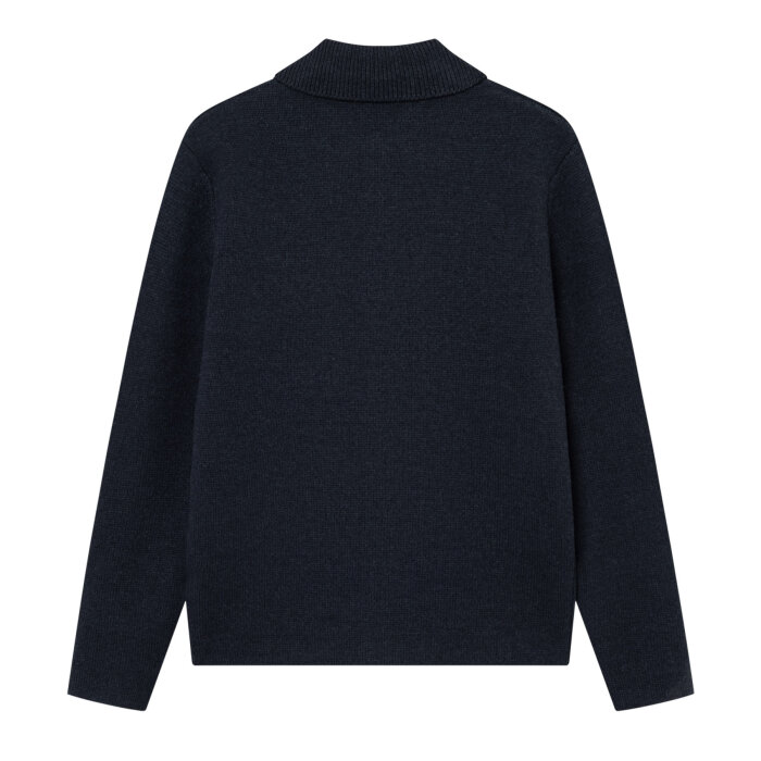 LES DEUX - Les Deux - Fischer | Overshirt Dark Navy