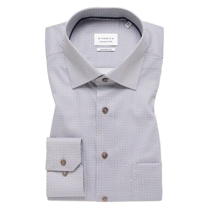 Eterna - Eterna - 1289 14 E19K | Comfort Fit Skjorte Blue