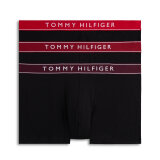 Tommy Hilfiger  - Tommy Hilfiger -  3-pack trunk | Tights Burgundy